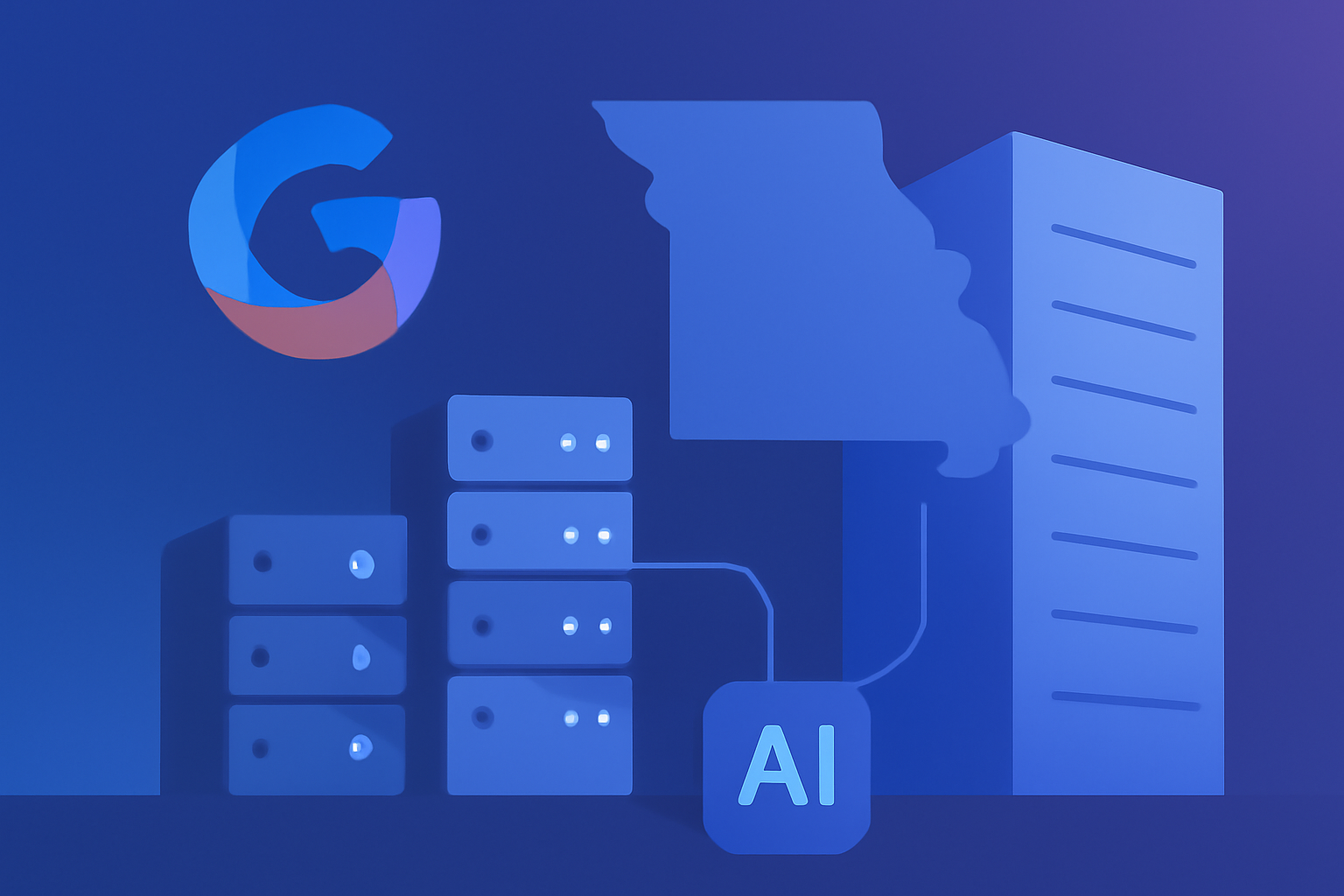 Infraestructura de Google en Missouri: qué significa para las PYMEs que usan IA